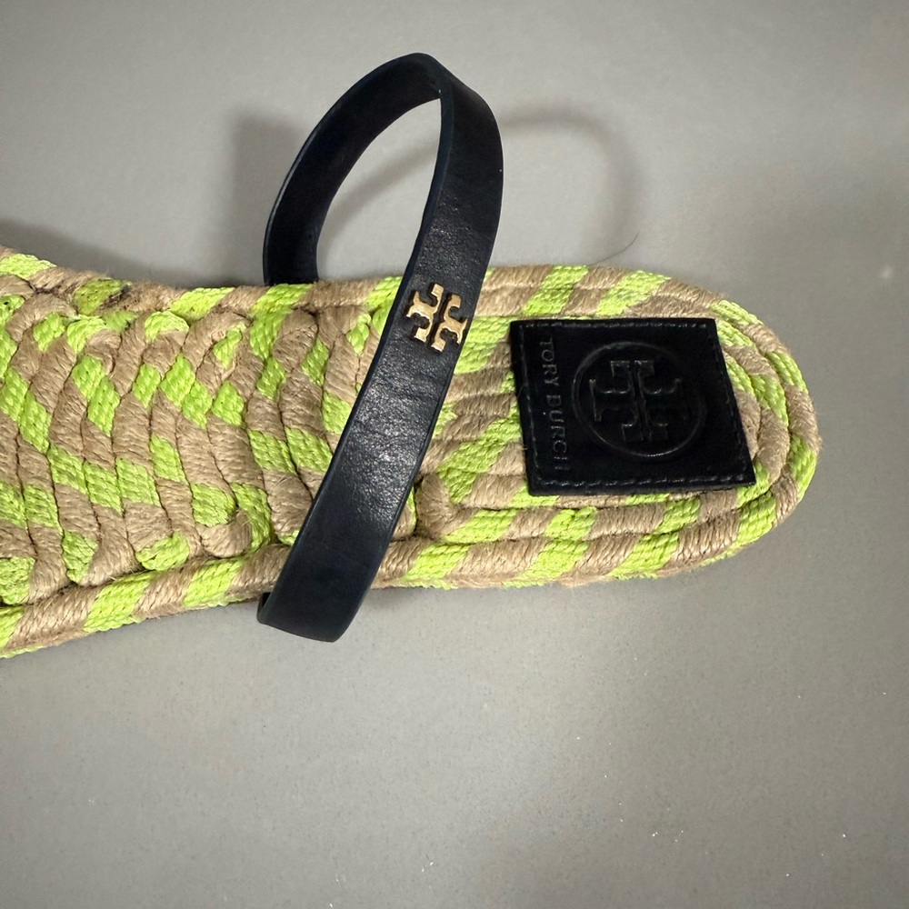 Tory Burch  Espadrille  Sandals 9 - Picture 3 of 10